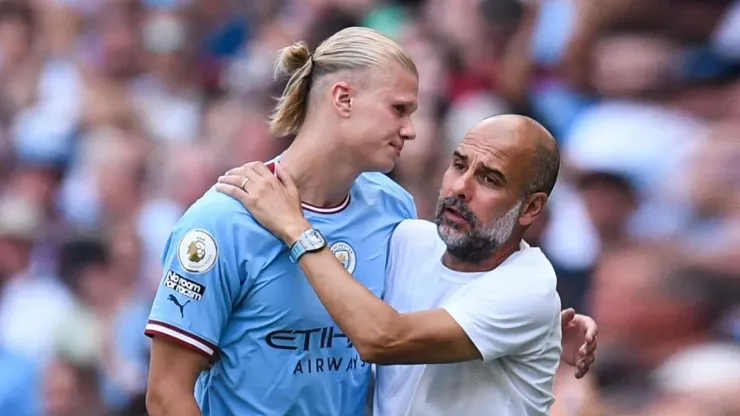 Haaland reveló cómo lo convenció Guardiola de fichar por el Manchester City