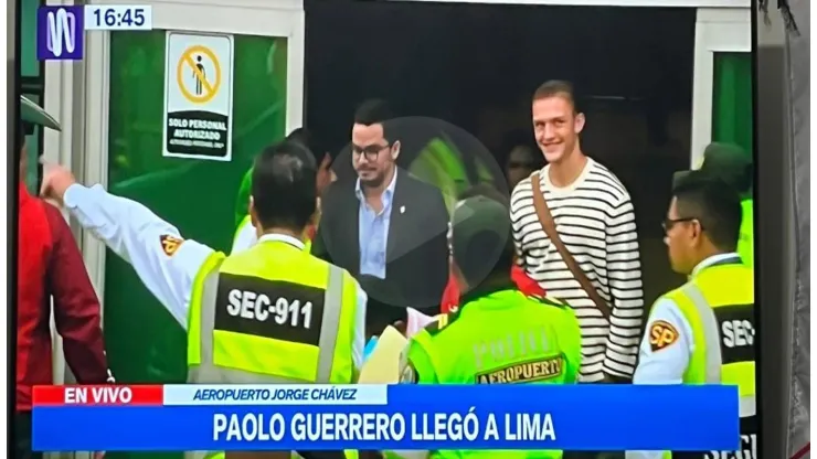 Oliver Sonne es recibido con mucho gozo en el aeropuerto Jorge Chávez