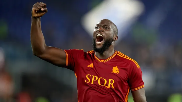 Lukaku pasó sin escalas del Inter a la Roma. 
