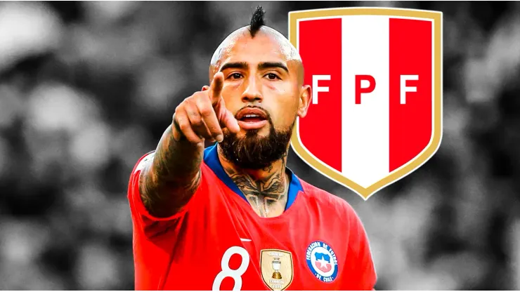 Perú vs Chile: Arturo Vidal mandó dardo.
