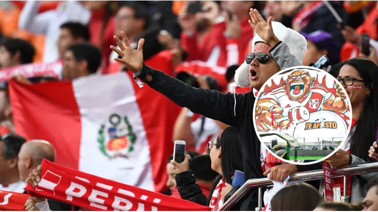 Hinchada peruana prepara espectacular tifo para motivar a Perú ante Argentina