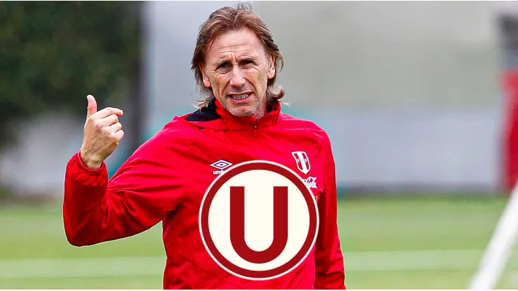 Ricardo Gareca y Universitario.
