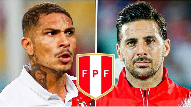 Paolo Guerrero y Claudio Pizarro.
