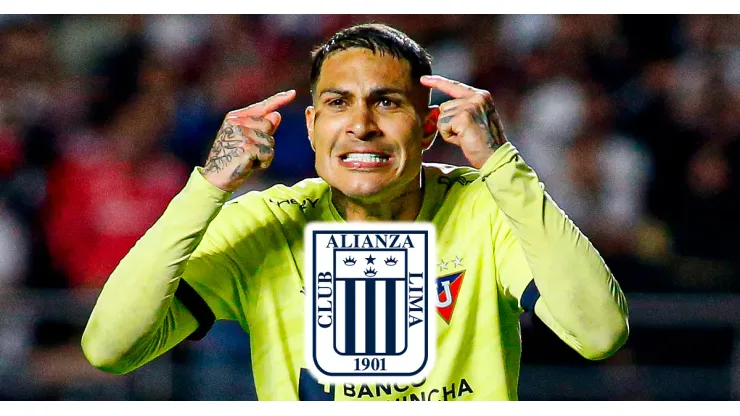 Paolo Guerrero y Alianza Lima.
