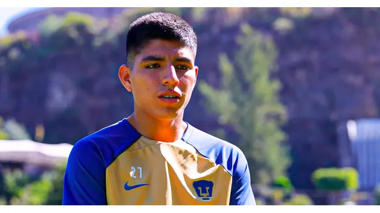 Piero Quispe y Pumas de México.
