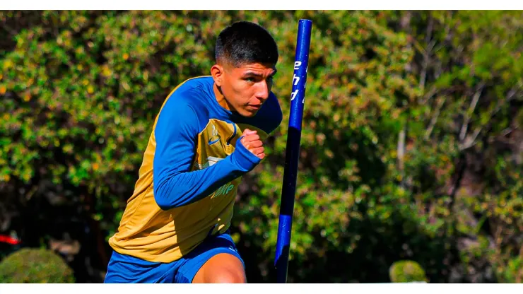 Piero Quispe y Pumas de México.
