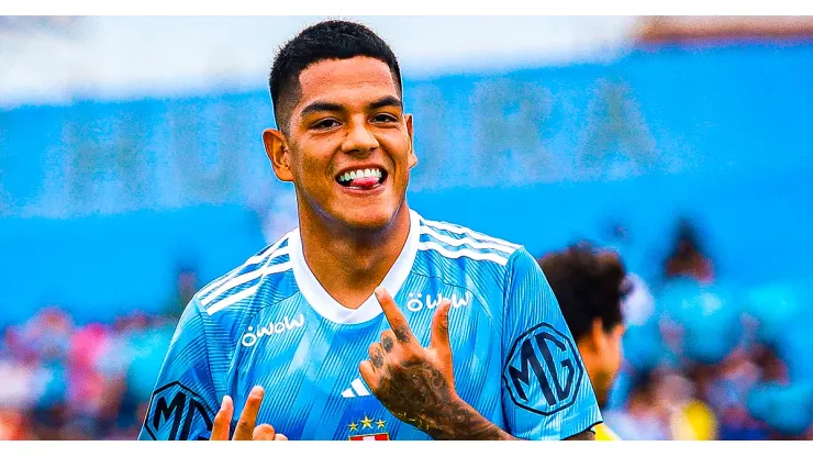 Joao Grimaldo y Sporting Cristal.
