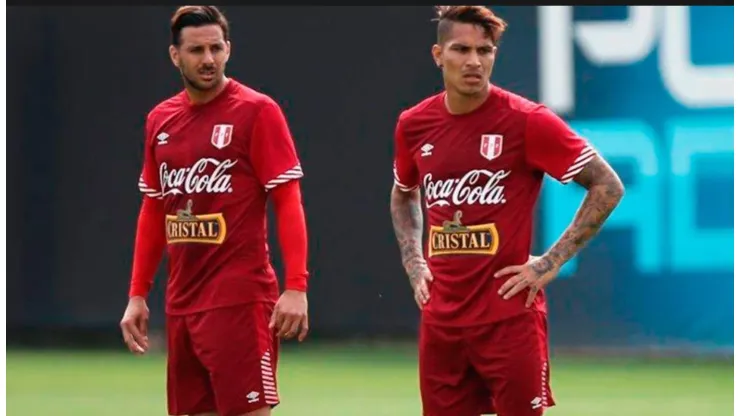 Paolo Guerrero y Claudio Pizarro
