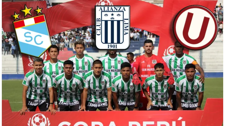 Ex 's Alianza Lima, Universitario, y Sporting Cristal unidos
