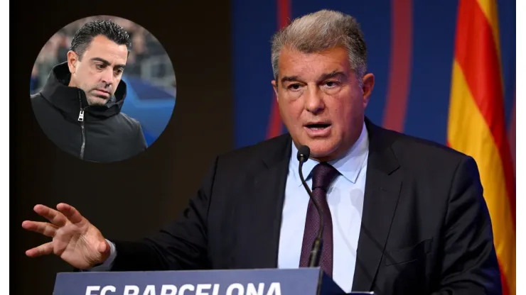 Joan Laporta ya busca al reemplazante de Xavi. 
