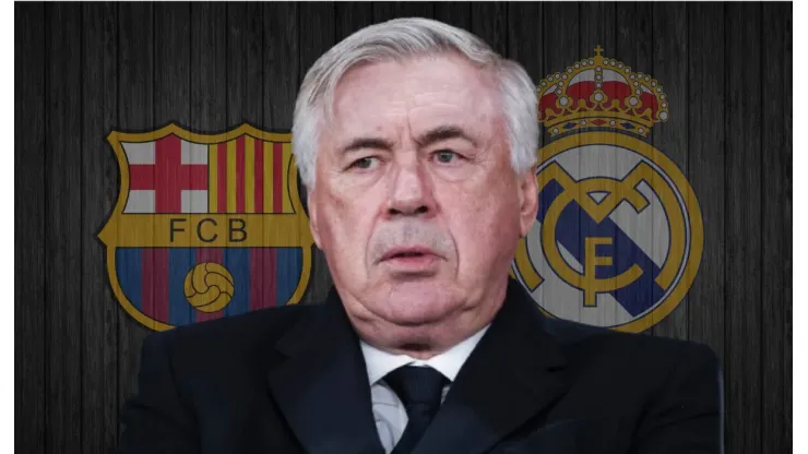 Carlo Ancelotti, Barcelona y Real Madrid. 
