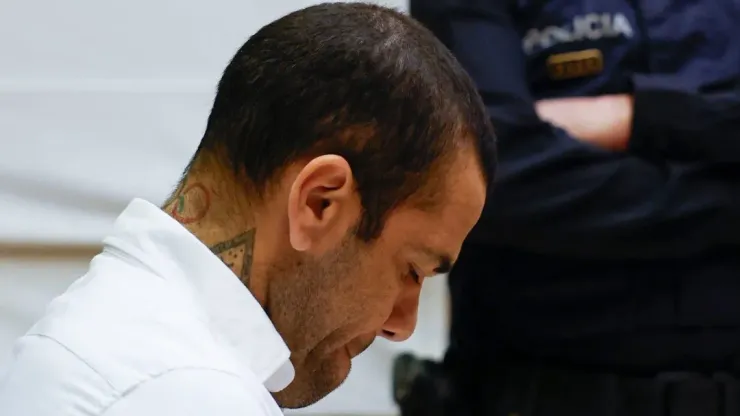 Este lunes 5 de febrero inició el juicio a Dani Alves en el que puede recibir 9 años de prisión si es declarado culpable de agresión sexual. Getty Images.
