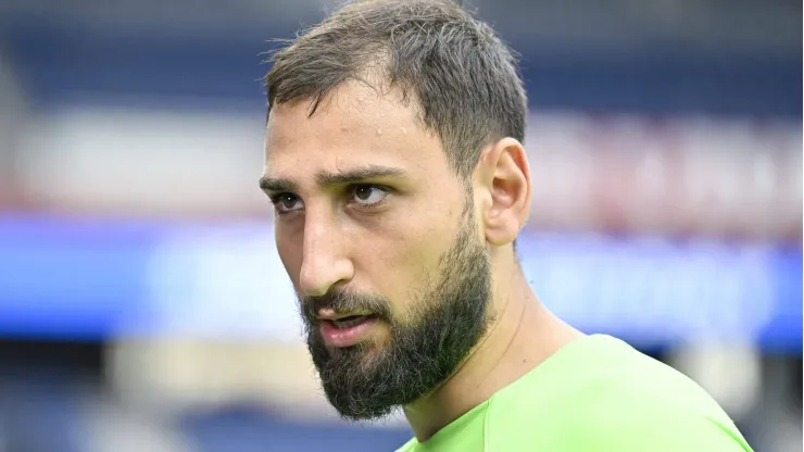 Gianluigi Donnarumma confesó que espera que Kylian Mbappé se quede en el PSG. Getty Images.
