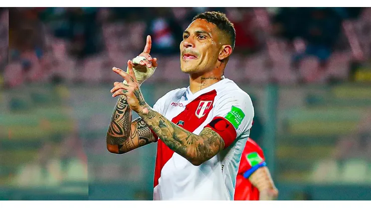 Paolo Guerrero y Perú.
