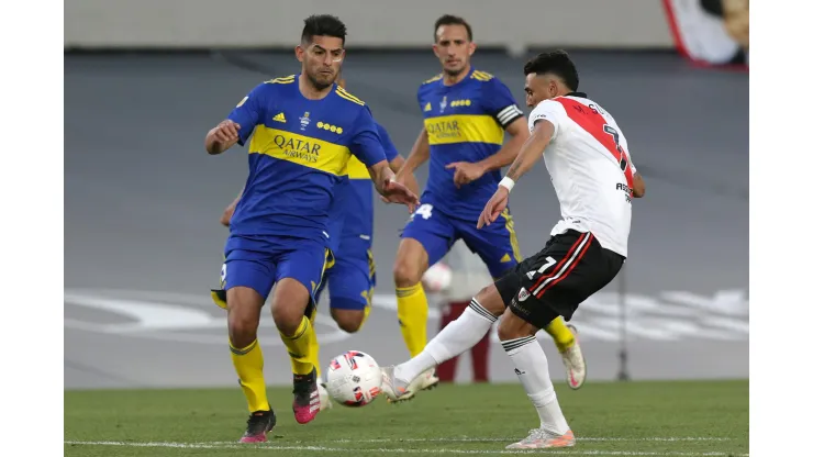 Carlos Zambrano y Boca Juniors vs. River Plate
