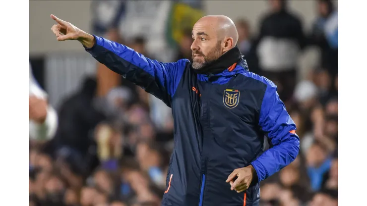 ARG: Argentina v Ecuador. FIFA 2024 World Cup qualifying round Felix Sanchez Bas soccer manager of Ecuador national team, Nationalteam during the FIFA 2024 World Cup qualifying round match between Argentina and Ecuador played at Monumental Stadium on September 7 in Buenos Aires. Copyright: xSantiagoxJoelxAbdalax/xPRESSINPHOTOx SJ_230907_021
