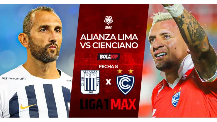 Alianza Lima vs. Cienciano en vivo Liga 1 MAX.
