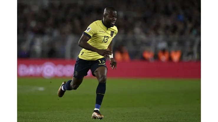 BUENOS AIRES, ARGENTINA - SEPTEMBER 07: Enner Valencia during the FIFA World Cup, WM, Weltmeisterschaft, Fussball 2026 Qualifier match round 1 between Argentina and Ecuador at Estadio Mas Monumental Antonio Vespucio Liberti on September 07, 2023 in Buenos Aires, Arg Argentina v Ecuador : FIFA World Cup 2026 Qualifier match round 1 Copyright: xDiegoxHalisz/SFSIx
