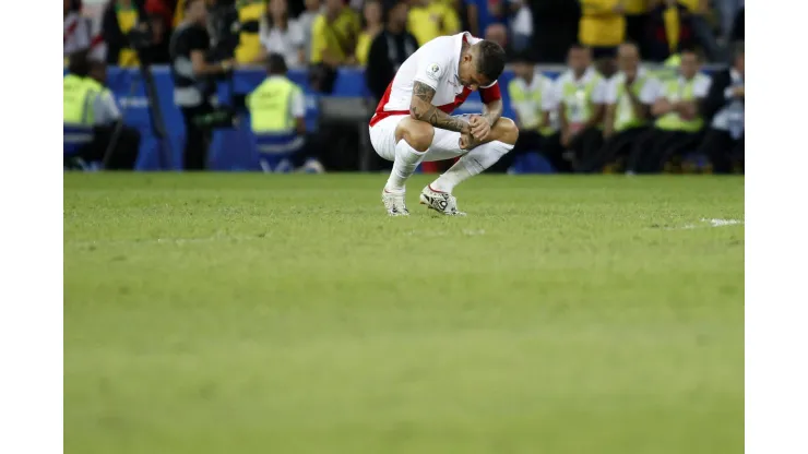 Paolo Guerrero y Juan Reynoso
