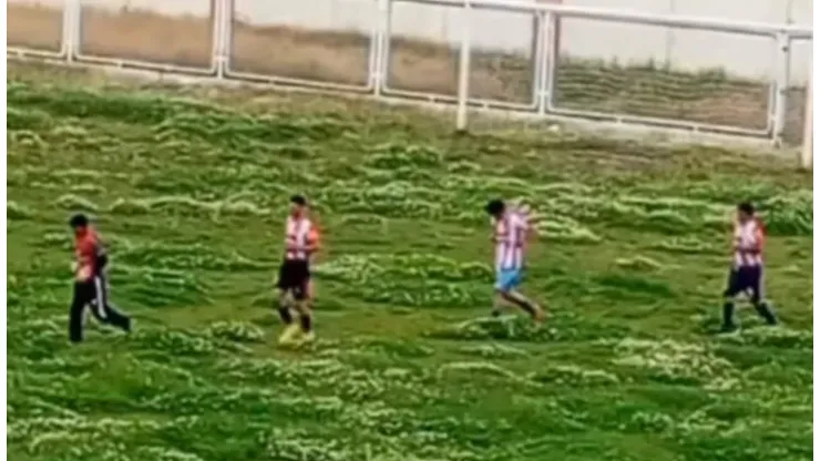 Copa Perú y cancha en pésimo estado
