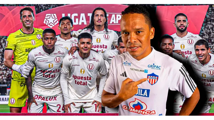 Universitario vs. Junior por Libertadores.
