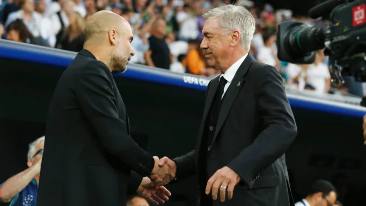 Pep Guardiola domina el historial frente a Carlo Ancelotti con siete victorias contra 3.
