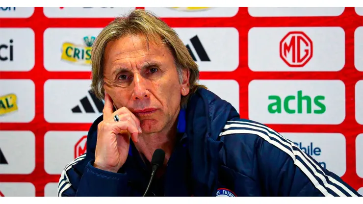 Ricardo Gareca técnico de Chile.
