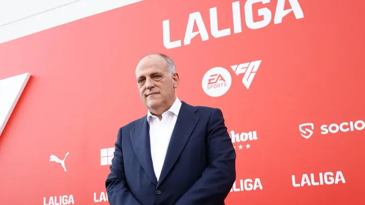 Javier Tebas dijo que el Barcelona podrá reforzarse con jugadores de renombre dentro de dos años.
