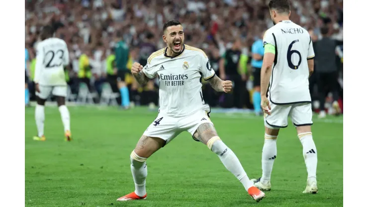 Joselu, el héroe de un Real Madrid finalista. 
