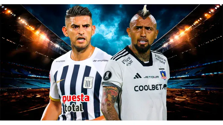 Alianza Lima vs. Colo Colo por la Copa Libertadores.
