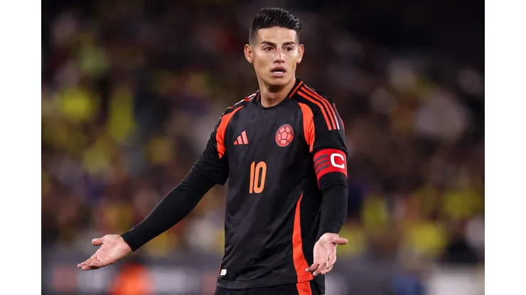 Spain v Colombia Friendly 22/03/2024. James Rodriguez of Columbia during the Friendly match between Spain and Colombia at the London Stadium, London, England on 22 March 2024. London London Stadium England Editorial use only , Copyright: xPaulxPhelanx PSI-19303-0118
