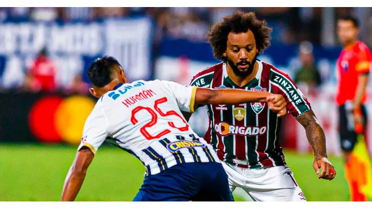 Alianza vs. Fluminense por Copa Libertadores.
