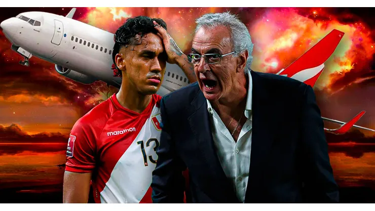 Renato Tapia enfrentado con Jorge Fossati por no viajar con Perú.
