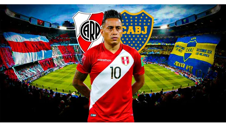 Christian Cueva, crack de Perú, en la órbita de Argentina.
