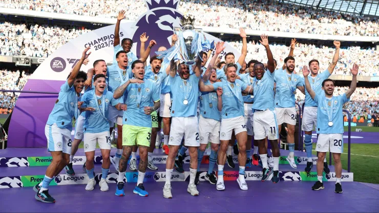 Manchester City obtuvo la última Premier League.
