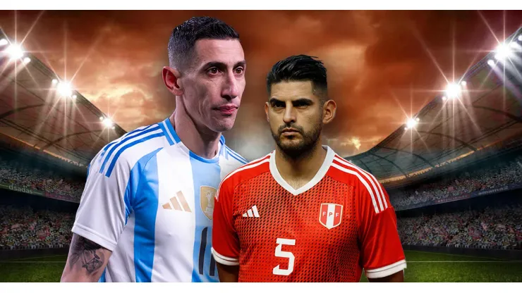 Perú vs. Argentina por la Copa América 2024.
