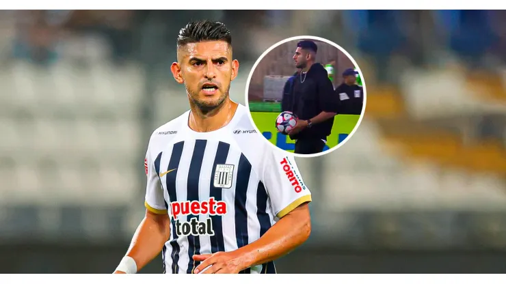 Carlos Zambrano, jugador de Alianza Lima de Perú.
