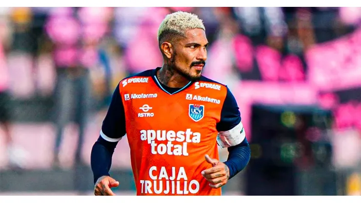 Paolo Guerrero, jugador de César Vallejo de Perú.
