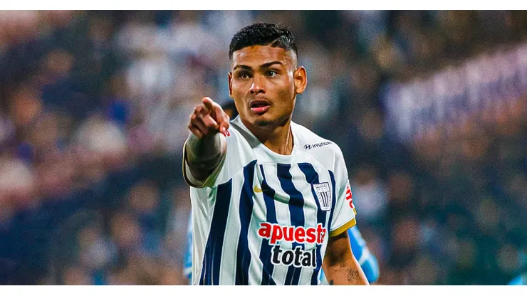 Jeriel De Santis, jugador de Alianza Lima de Perú.
