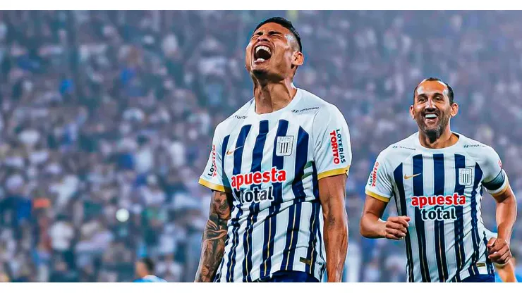 Jeriel De Santis, jugador de Alianza Lima de Perú.
