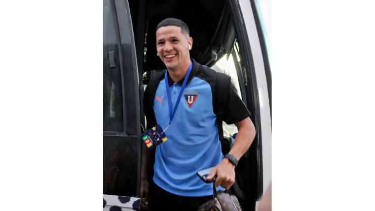 Así llegó Álex Arce al partido de Liga de Quito 