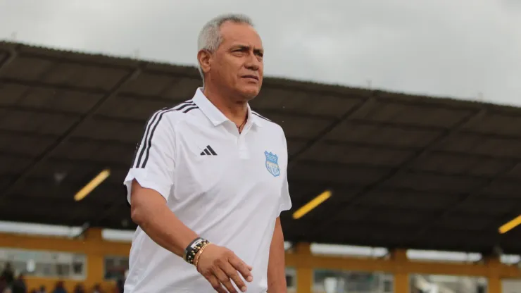 Hernán Torres, ex DT de Emelec 2024. Foto: IMAGO.
