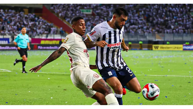 Alianza Lima y Universitario en su último clásico.
