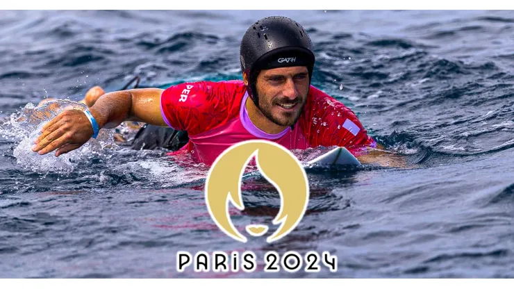 Alonso Correa va por el oro para Perú en Surf en los Juegos Olímpicos de París 2024.
