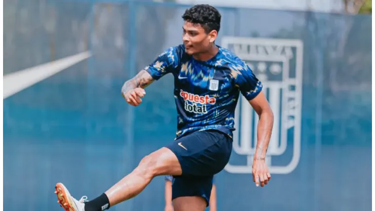 Jeriel De Santis se despidió de Alianza Lima
