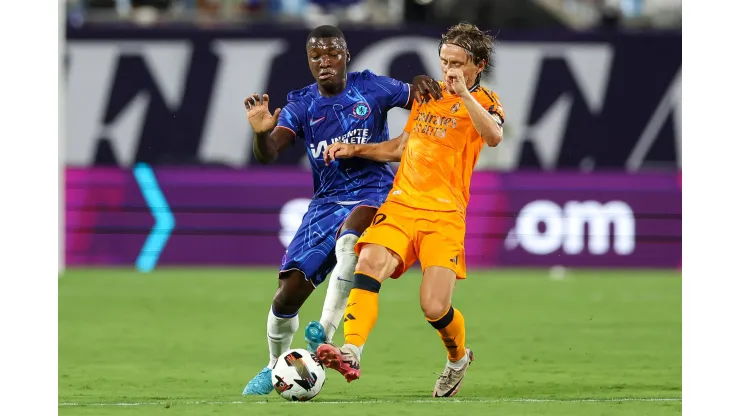 Moisés Caicedo, Chelsea vs. Real Madrid. Foto: IMAGO.
