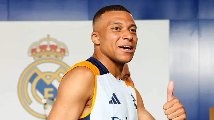 Kylian Mbappé ya tuvo su primer día en Real Madrid. 
