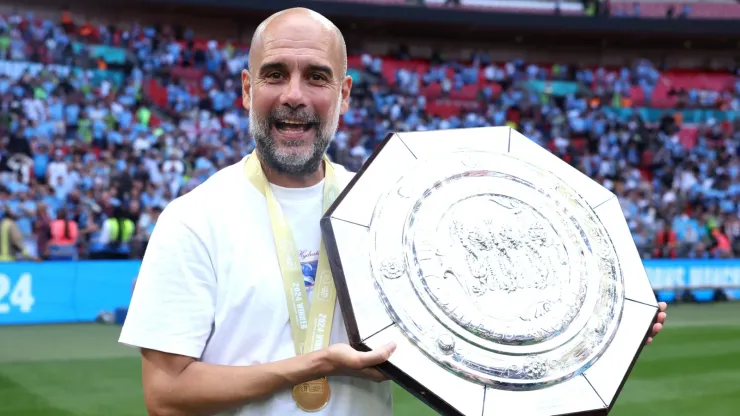 Pep Guardiola, un poco más cerca de ser el DT más ganador de la historia. 
