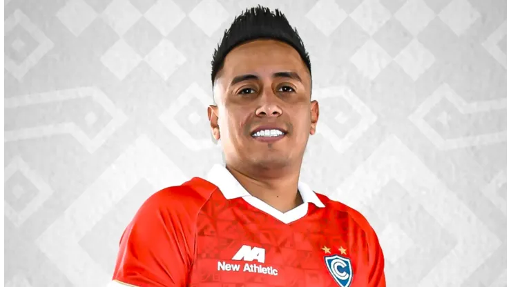 Christian Cueva no pierde el tiempo en Cienciano
