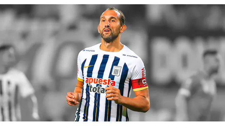 Hernán Barcos, jugador de Alianza Lima.
